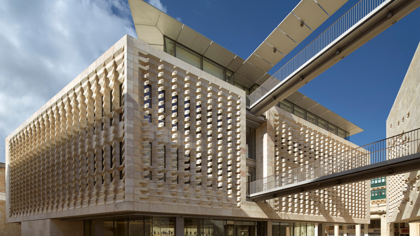 Malta’s new Parliament House by Renzo Piano