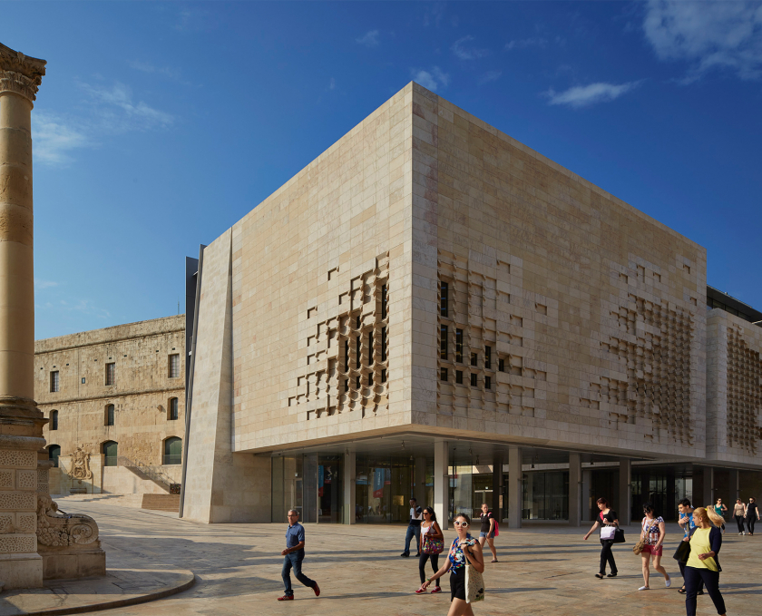 Il nuovo Parlamento di Malta, Renzo Piano