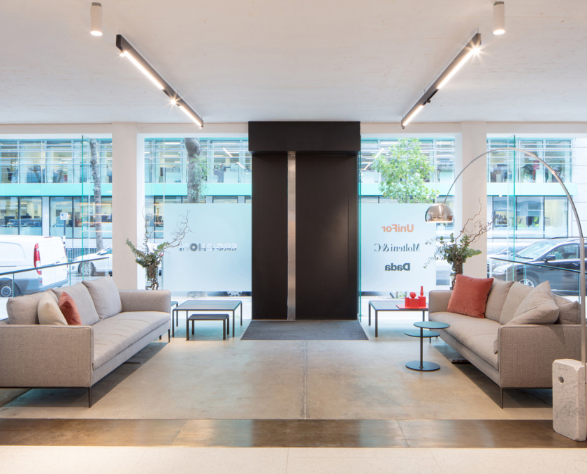 Nuovo Flagship Store per UniFor e Molteni&C|Dada Contract Division a Londra